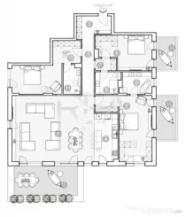 Apartament 4 camere , Green Lake, Grivita