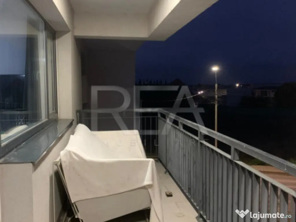 2 camere mobilat si utilat cu loc de parcare in Otopeni