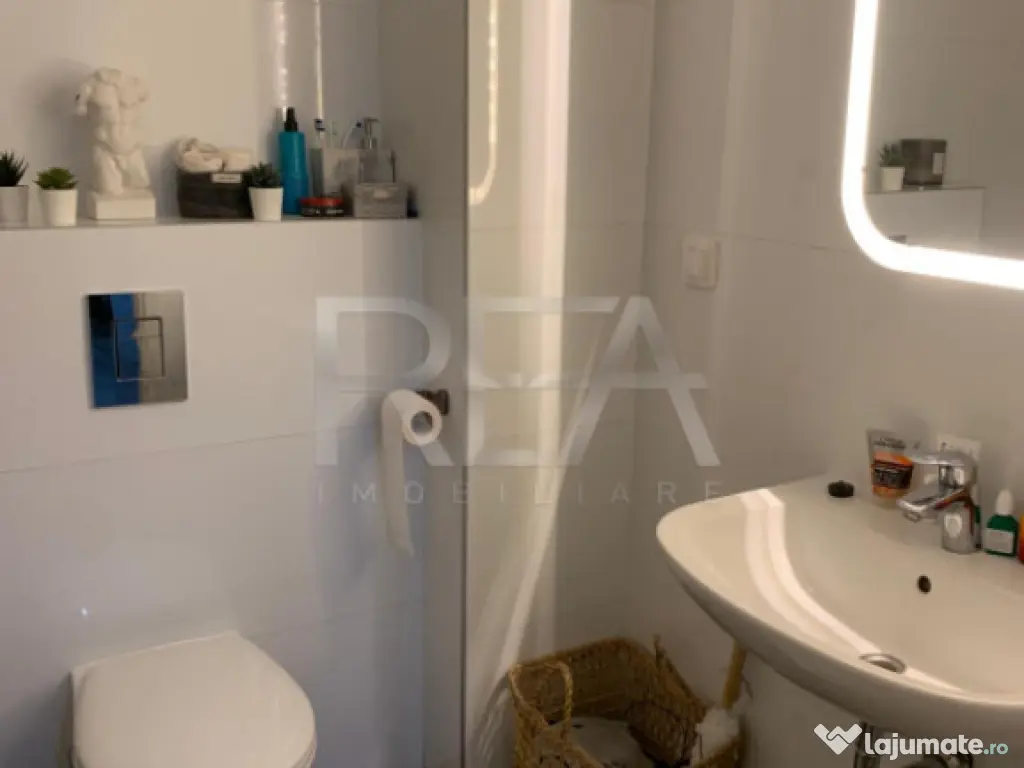 2 camere mobilat si utilat cu loc de parcare in Otopeni