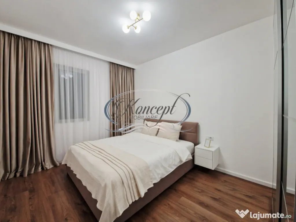 Apartament luminos cu finisaje 2025, zona Vivo Floresti