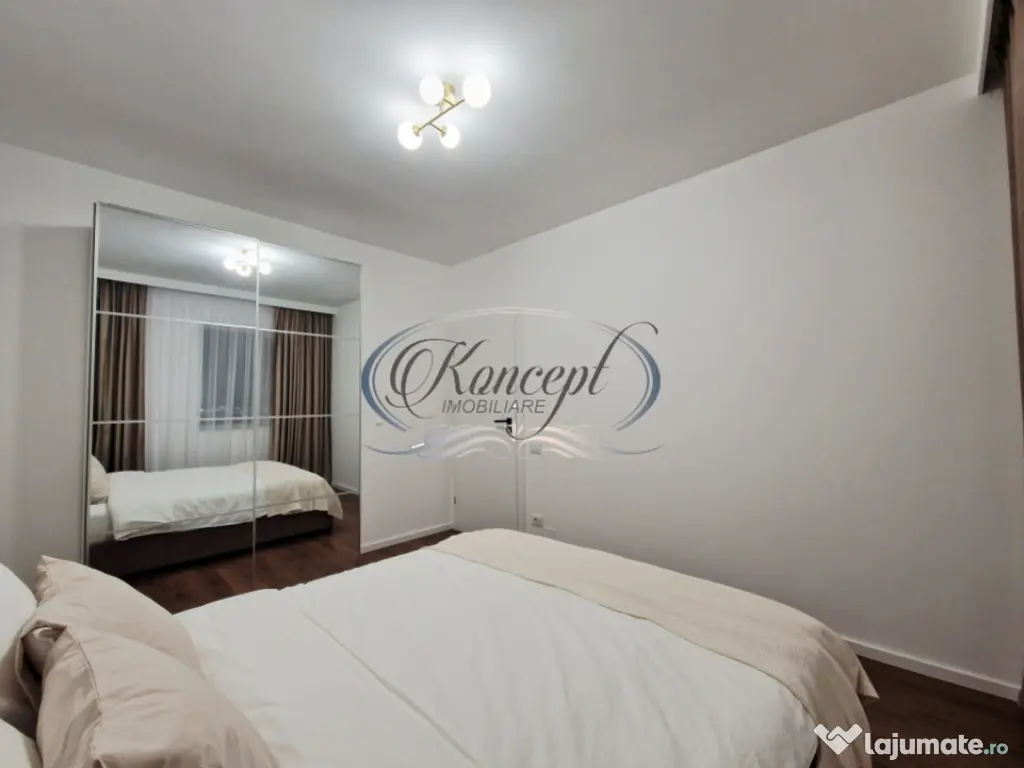 Apartament luminos cu finisaje 2025, zona Vivo Floresti