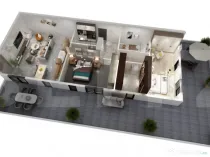 Penthouse 102 mp, 88.75 mp terase, zona Torontalului
