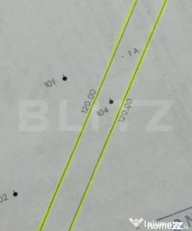 Teren de vanzare, 1200mp, zona Sideco