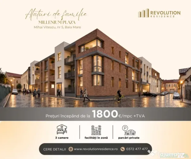 NEW!COMISION 0% - Apartamente 3 camere -Mihai Viteazu 5, Baia Mare - Baia Mare (Maramures)