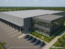 Spatii industriale si birouri 1700 mp in Popesti-Leordeni