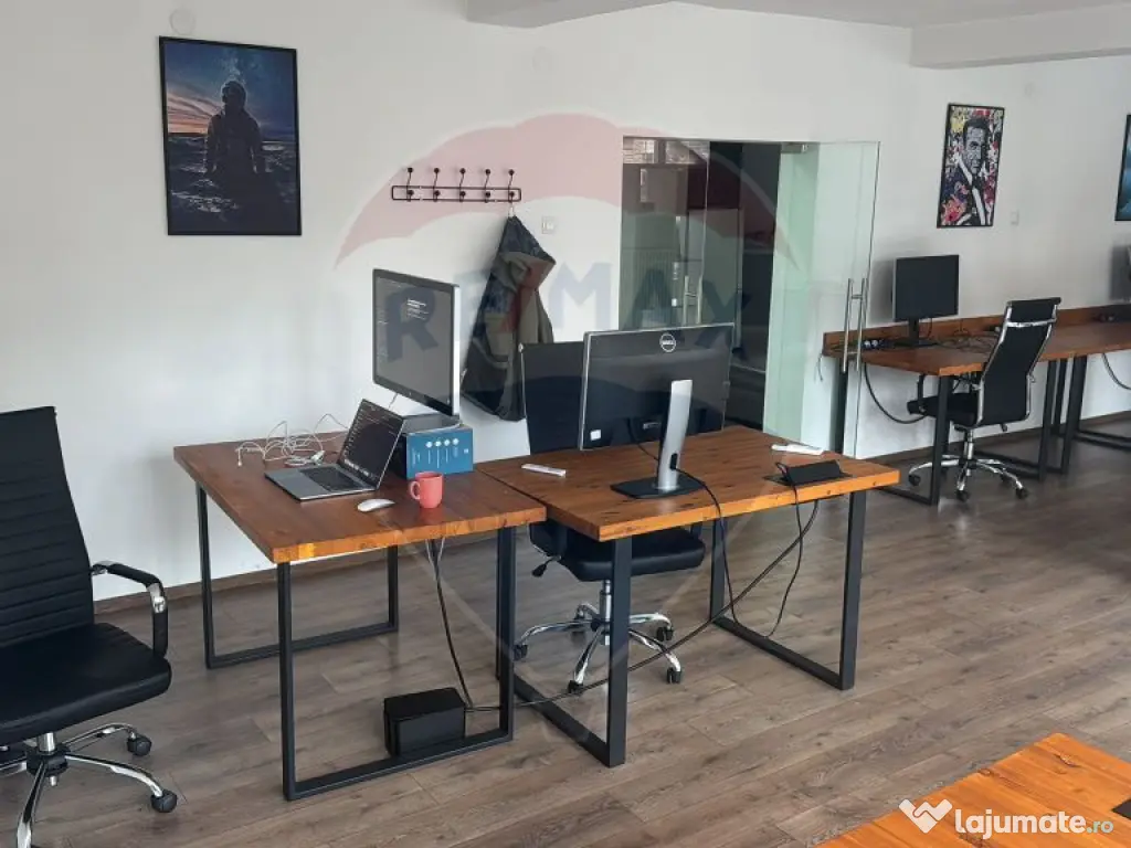 Spațiu de birouri de închiriat, clădire nouă, zonă c...