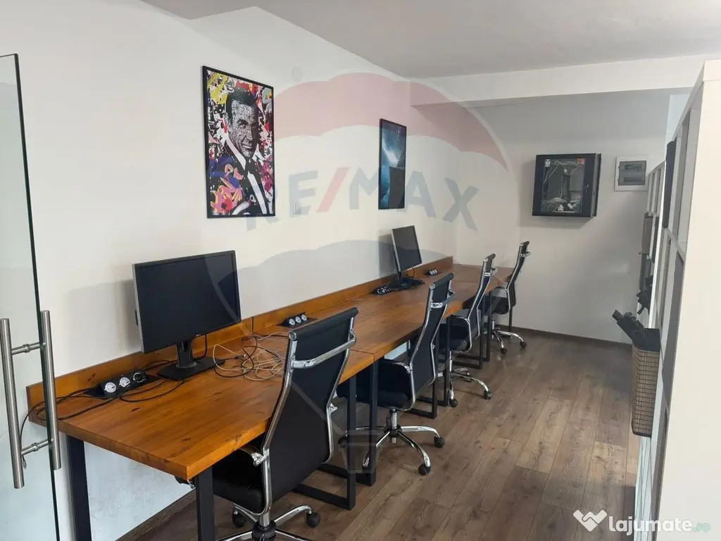 Spațiu de birouri de închiriat, clădire nouă, zonă c...