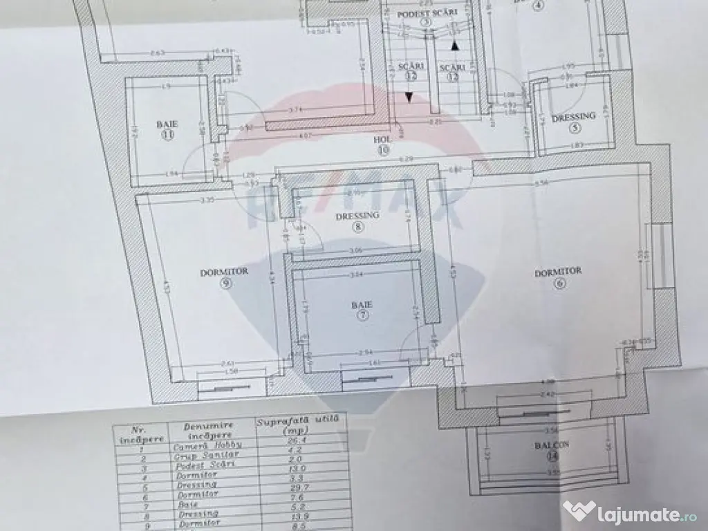 Vila D+P+E+M, 8 camere, 520 mp, Mogosoaia/Ilfov