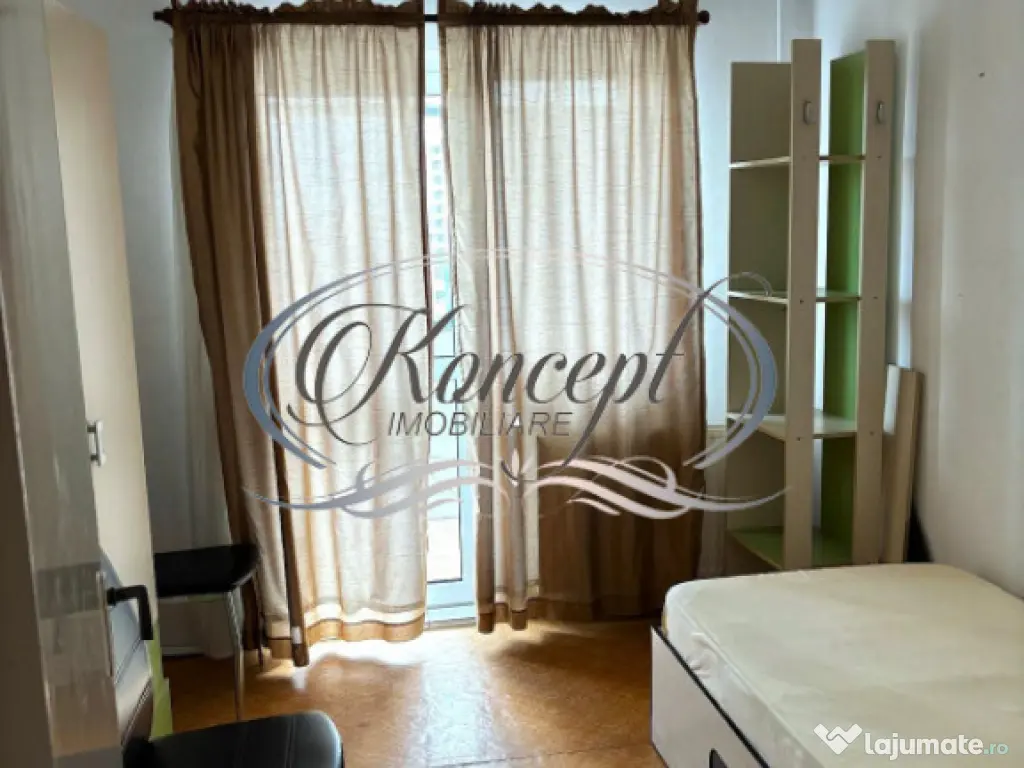 Apartament spatios si luminos cu priveliste spre oras, zona