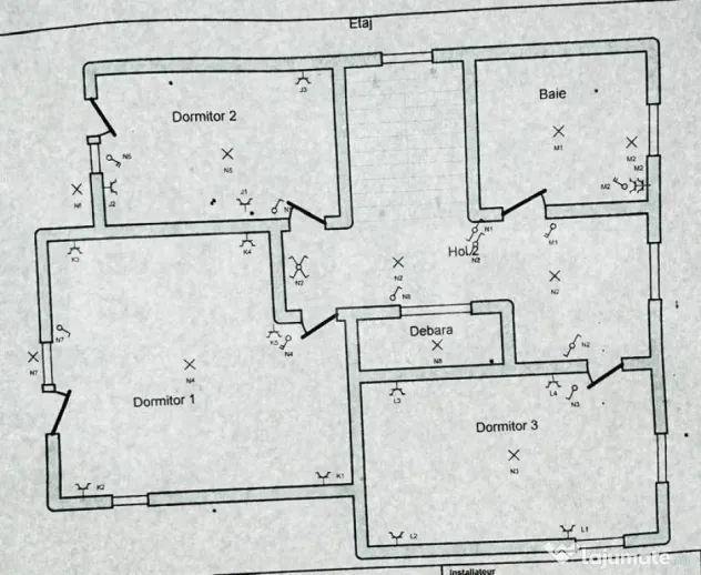 Casa 4 camere, 150 mp, Rediu langa Primarie