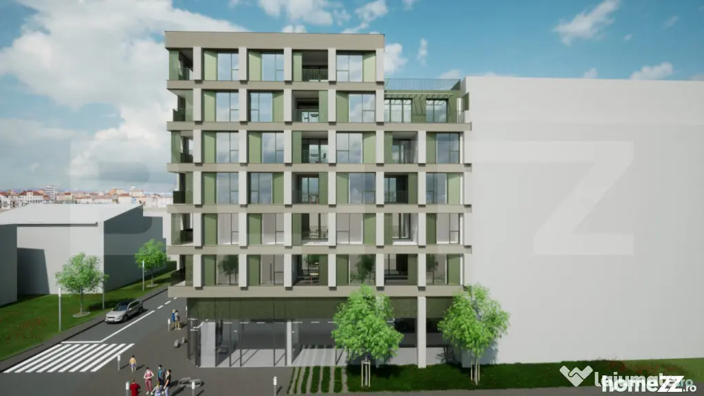 APARTAMENT 2 CAMERE │64 MP │SEMIFINISAT│ZONA INTRE LAC