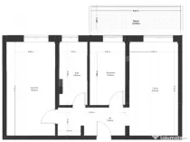 Apartament 2 camere+ balcon, 56 mp, zona Ghirodei