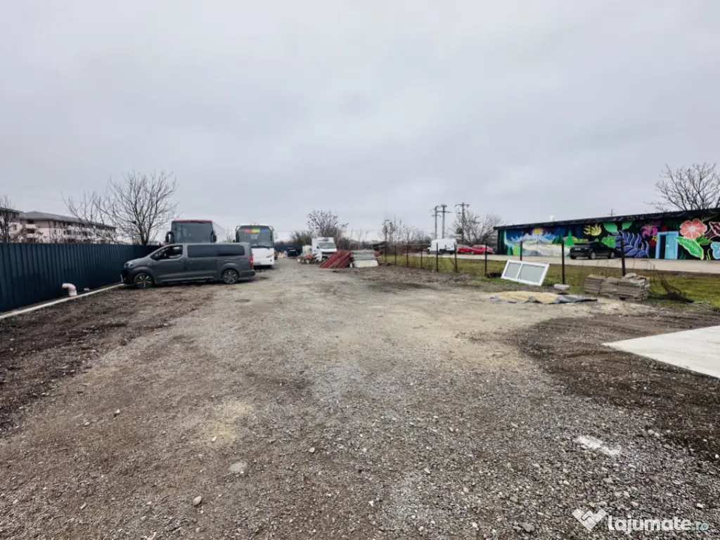 Hala industriala Sos Alexandria stradala 350 mp, 1200 mp par