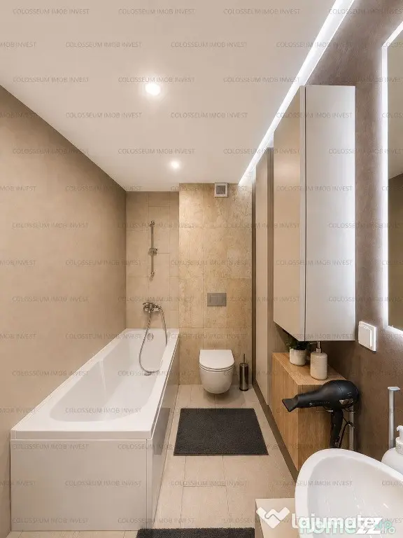 Apartament 3 camere | 2 bai | mobilat utilat - zona Tractorul