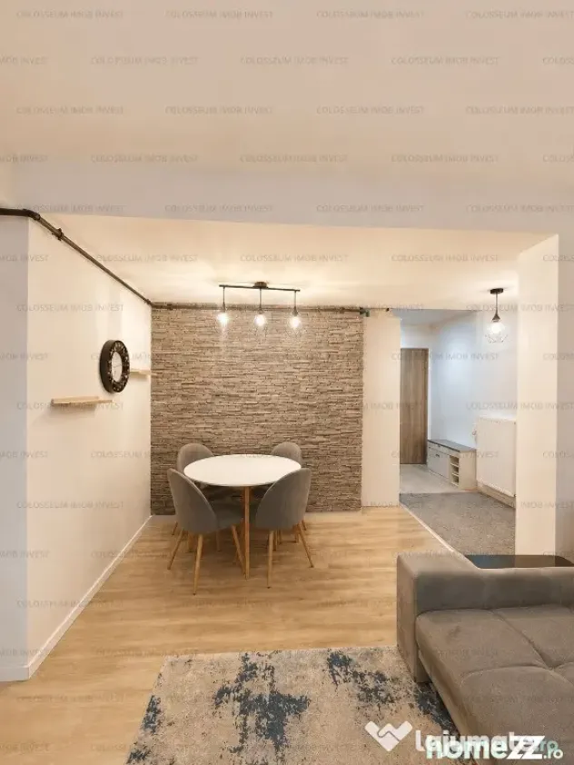 Apartament 3 camere | 2 bai | mobilat utilat - zona Tractorul