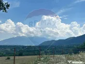 Teren intravilan 857 mp/împrejmuit/vedere la munți 