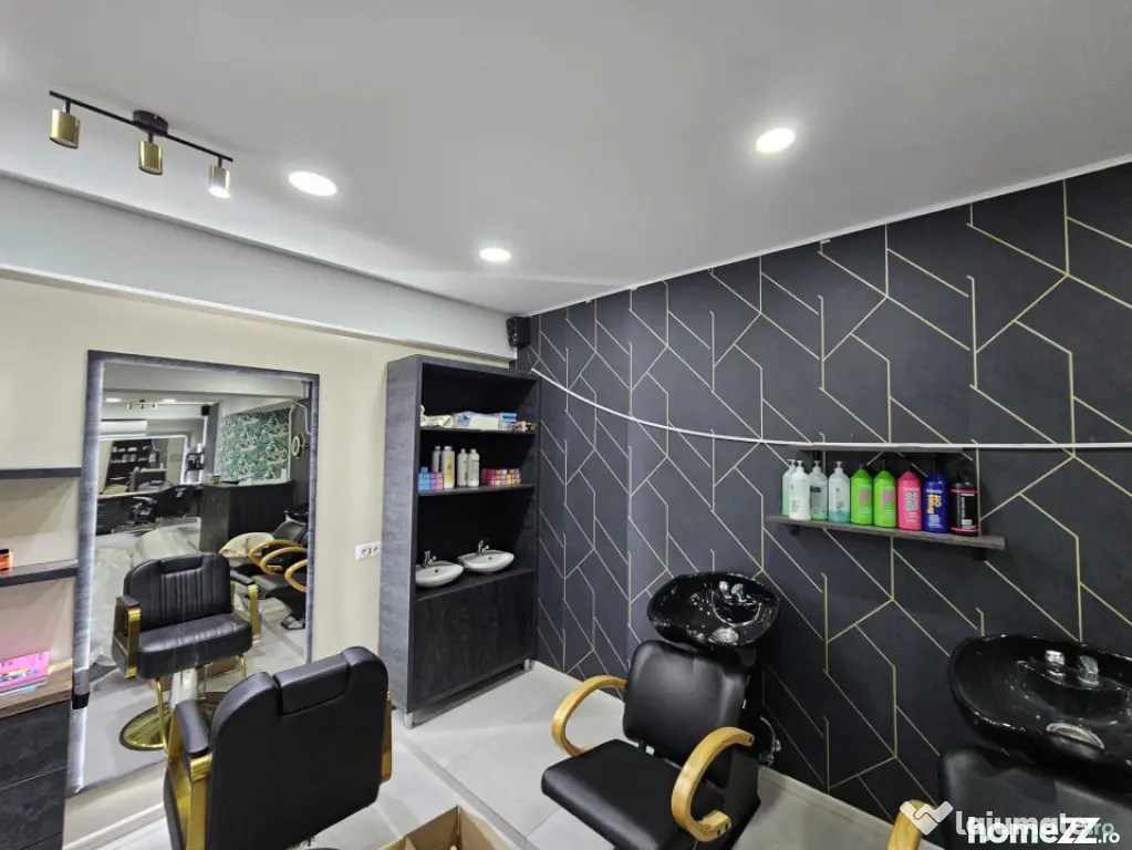 Spatiu comercial, 102 mp, salon de infrumusetare complet ech - Malu Mare (Dolj)