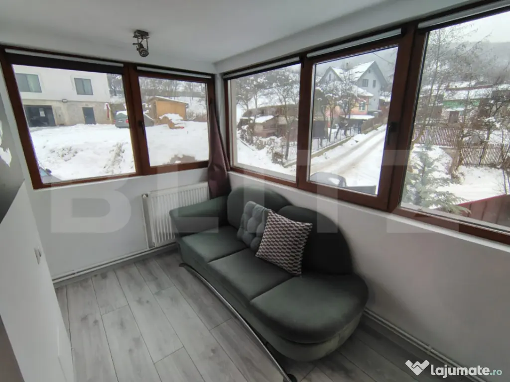 Cabană cochetă 4 camere, 130 mp utili, 180 mp teren, în S