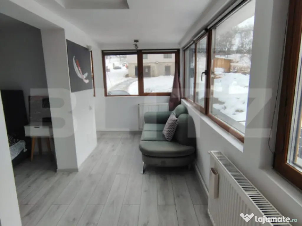 Cabană cochetă 4 camere, 130 mp utili, 180 mp teren, în S