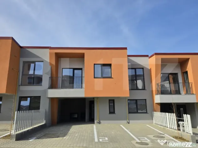 Apartament spatios 68mp, 3 camere, garaj si gradina mare 125 - Apahida (Cluj)