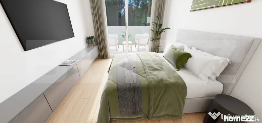 Apartament spatios 68mp, 3 camere, garaj si gradina mare 125 - Apahida (Cluj)
