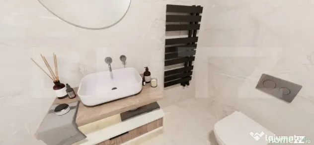 Apartament spatios 68mp, 3 camere, garaj si gradina mare 125 - Apahida (Cluj)