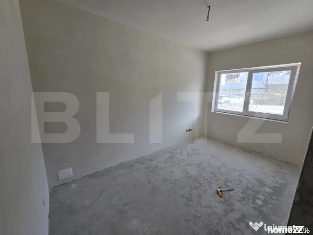 Apartament spatios 68mp, 3 camere, garaj si gradina mare 125 - Apahida (Cluj)