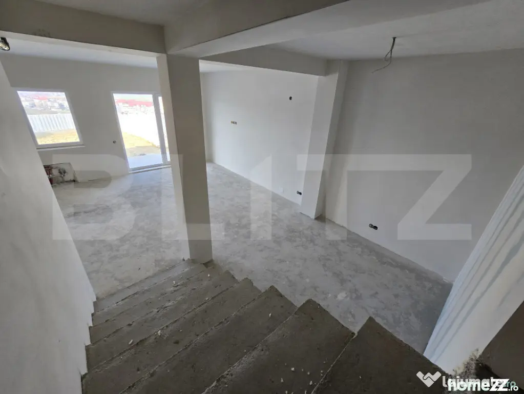 Apartament spatios 68mp, 3 camere, garaj si gradina mare 125 - Apahida (Cluj)