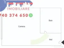 ID 1375 Garsoniera confort 2 de vanzare* Str Alunisului