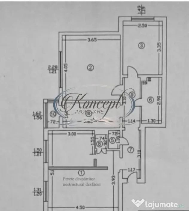 Apartament deosebit in Manastur