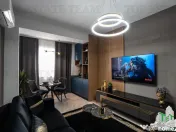 Apartament cu 2 camere complet mobilat si utilat de in zon 