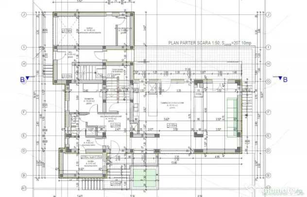 Vilă D+P+M cu teren de 1.000 mp în Predeal – 505 mp