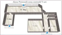 Spațiu Comercial Premium – 230mp cu Vitrină de 15ml, Zona Centru/Piață