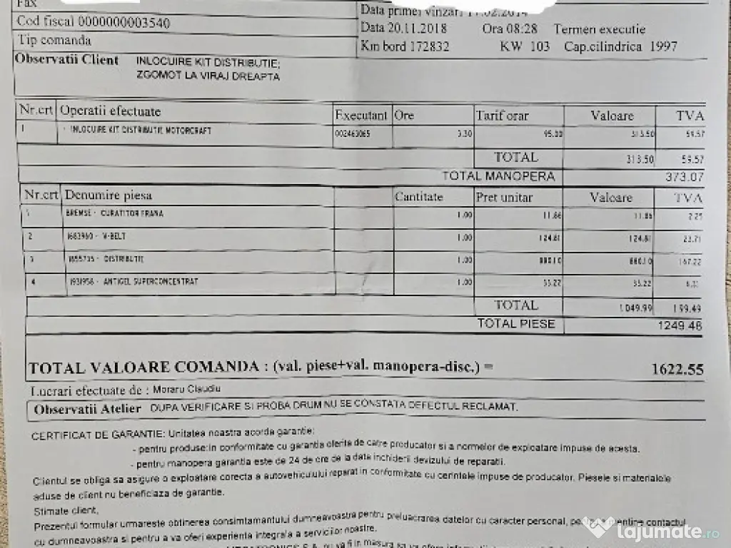 Ford Mondeo 2.0 TDCI Titanium