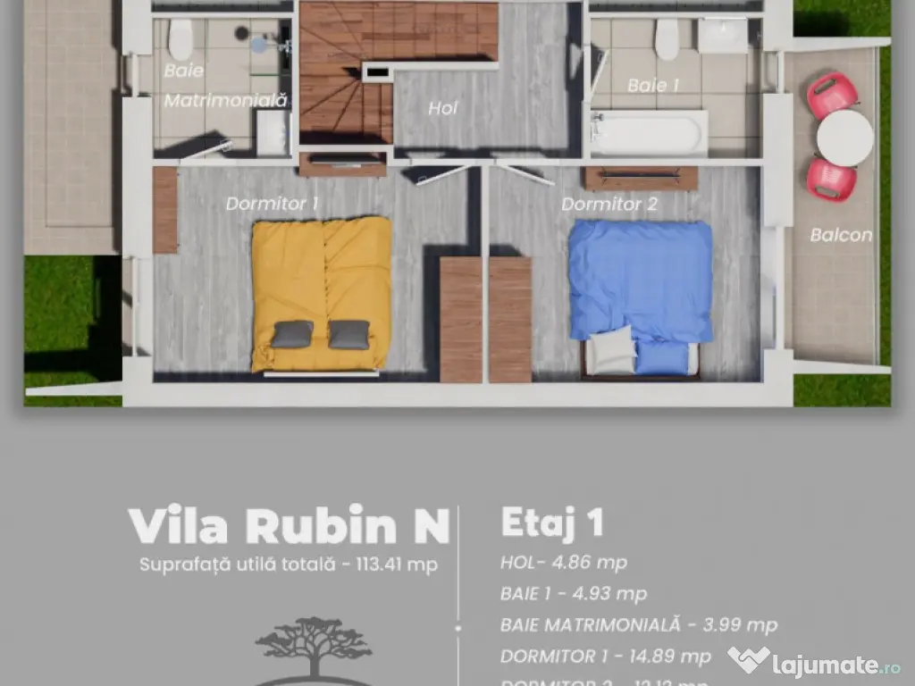 Vila 4 camere Cosmopolis Evolia