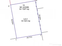 Teren intravilan, deschidere 27 m, 523 mp, zona Bariera Valc