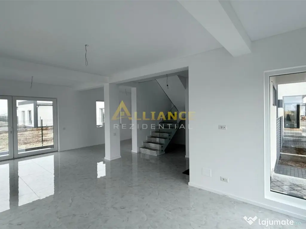 Vila individuala - 4 camere 3 bai - 350mp teren