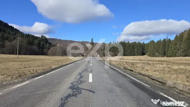 Teren extravilan 19.200 mp – DN1A Săcele, Brădet | Front