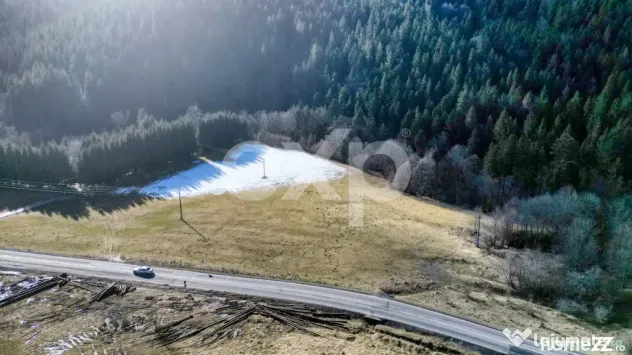 Teren extravilan 19.200 mp – DN1A Săcele, Brădet | Front