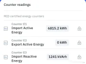Contor energie monofazat bidirectional,Finder 7M.24.8.230.0110 NFC 