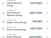 Contor energie monofazat bidirectional,Finder 7M.24.8.230.0110 NFC 