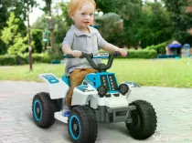 ATV electric pentru copii, Kinderauto BBH-029 35W 6V cu telecomanda White