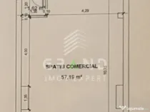 Spațiu Comercial | 73 mp | Vitrină 6 ml | Zona Piața Zori