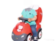 Masinuta Smoby Ride-on - Bubble Go, 2 in 1, rosu 