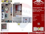 Apartament 2 camere la mansardă | Vila 3 | Subcetate City 2 