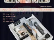 Garsoniera de vânzare / Chiajna / Bloc nou / balcon, loc... 