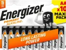 Seturi 10 baterii alkaline AA sau AAA set baterie Energizer valabilitate an 2030