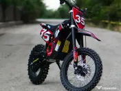 Motocicleta electrica Kinderauto Motobike 35 1500W 48V roti 14/12 RED