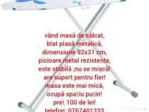 Masa de calcat rezistenta si practica