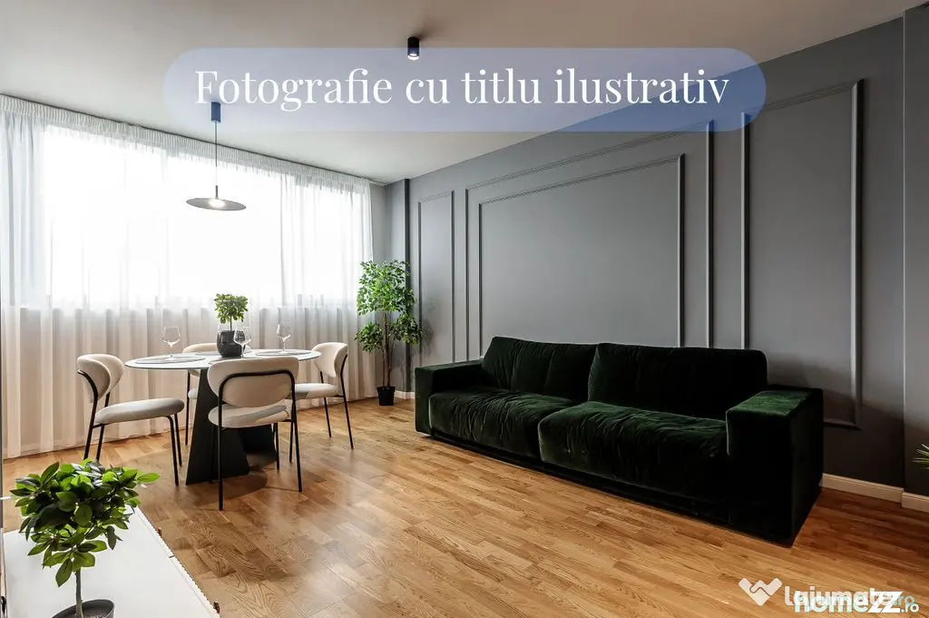 3 camere finisat la cheie – 71 mp + parcare subterană